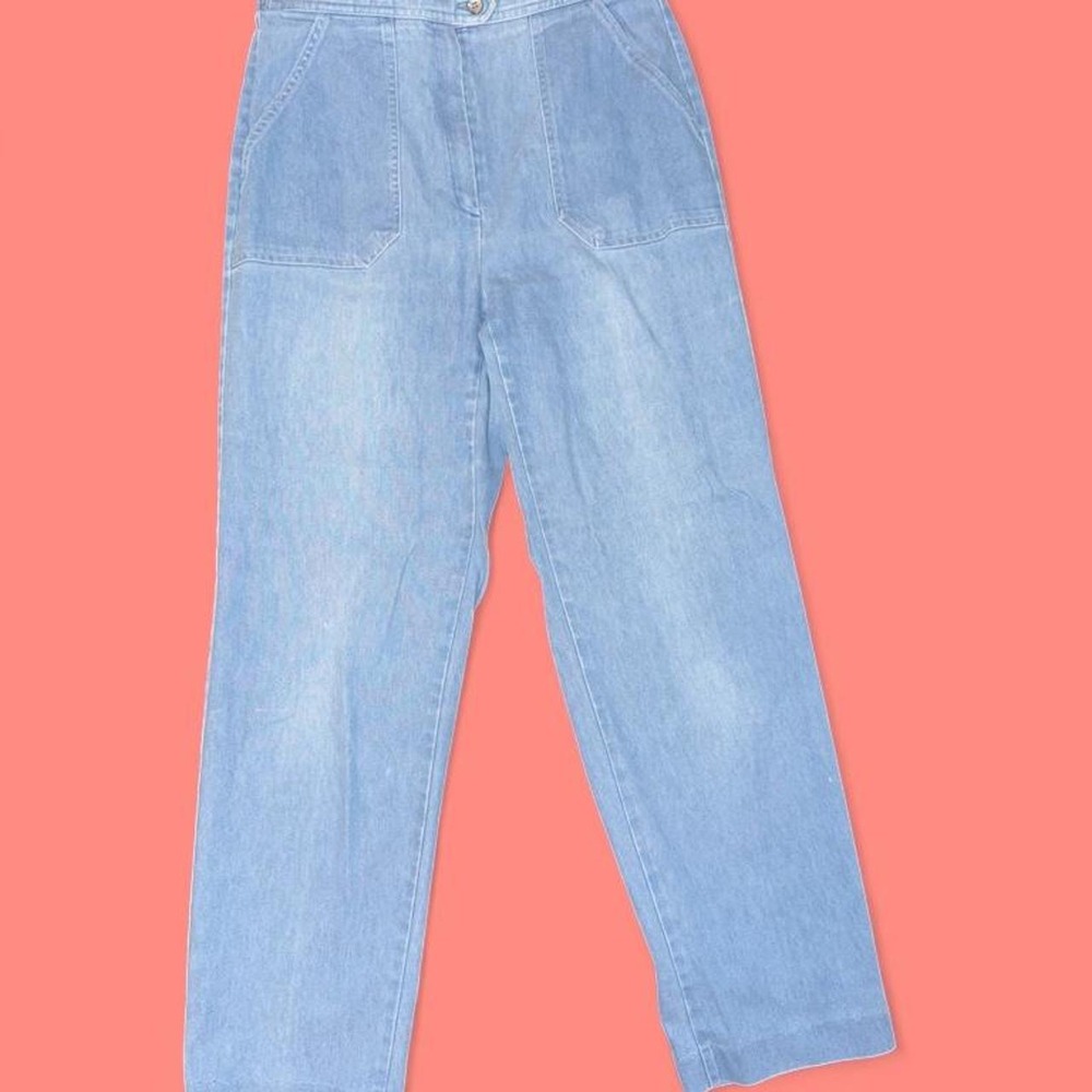 Vintage Koret City Blues light wash pull-on jeans - Picture 2 of 5
